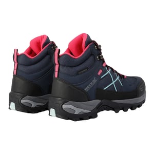 Regatta - Damen Wanderstiefel "Samaris III" (Marineblau/Pink/Aquablau)