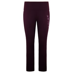 Ariat Seat Grip Damen Burgunderei reiten dicht