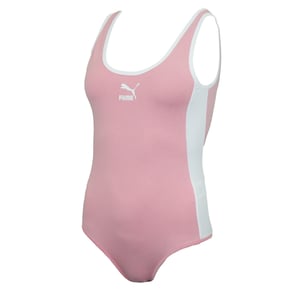Puma Womens Classics T7 BodySuit Tank Top Pink 579931 44