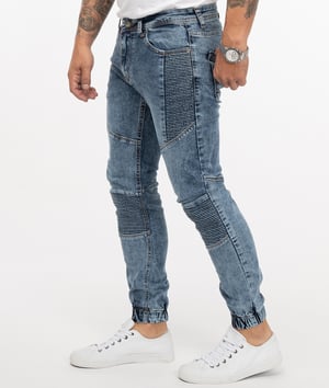 Rock Creek Jeans Tapered Fit Blau