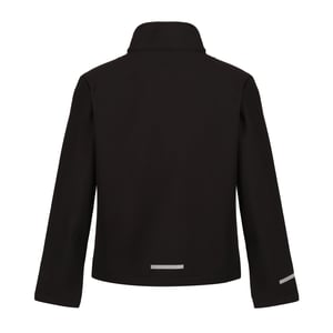 Regatta - "Ablaze" Softshelljacke Zweilagig für Kinder (Schwarz)