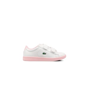 Lacoste Carnaby Evo Kids Weiße Trainer