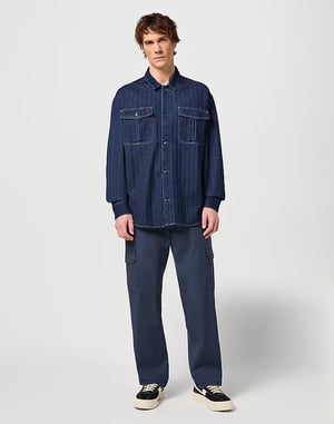 Wrangler - CASEY JONES UTILITY SHIRT INDIGO