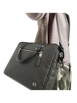 Armani Exchange Herren Relief Dokumentenmappe