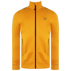 Lyle & Scott Tape Mens Yellow Track Jacke
