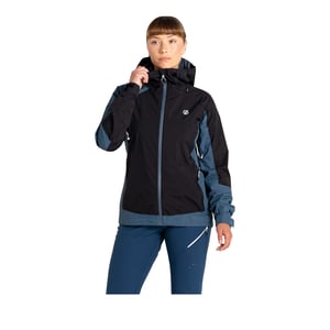 Dare 2B - "Traversing" Jacke, wasserfest für Damen (Schwarz/Orion-Blau)