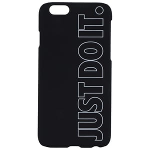 Nike Just Do It – Hartschalenhülle für iPhone 6, schwarzes Logo