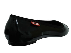 Hunter Original Damen Schwarze Ballettschuhe