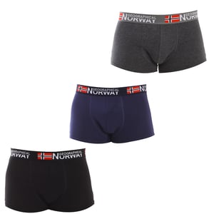 Pack-3 Boxershorts Geografisches Norwegen Mann