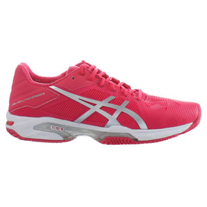 Asics Gel-Lösungsgeschwindigkeit 3 ​​Ton Womens Pink Padel Trainer