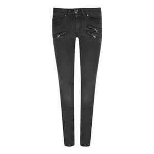 Balmain FP5359J935B Schwarze Jeans