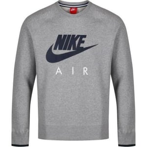 Nike Herren-Trainingsanzug mit Rundhalsausschnitt Grau