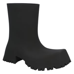 Balenciaga Trooper Gummistiefel Schwarz