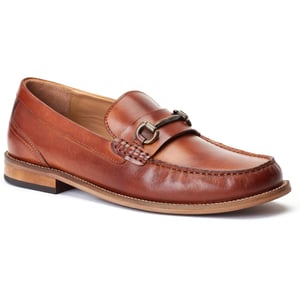 Base London Madison Leder Herren braune Slipper