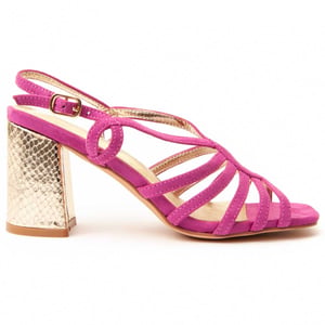 Montevita Absatzsandale Sanndarey13 in Fuchsia
