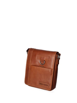 Hill Burry Umhängetasche Männer COGNAC