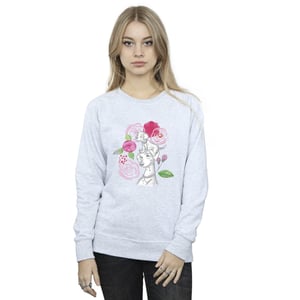 Disney - "101 Dalmatians Flowers" Sweatshirt für Damen (Grau)