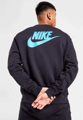 Nike Sportswear Standardausgabe Herren Crew Trainingsanzug in Schwarz
