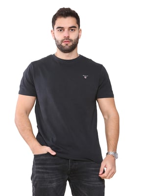 Gant Herren T-Shirts - Schwarz