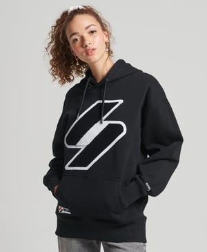 Superdry Damen Sweatshirt mit klassischem Logo