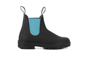 Blundstone #2207 Chelsea-Stiefel in Schwarz/Blaugrün