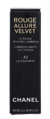 Chanel Rouge Allure Velvet Luminous Matte Lip Colour 3,5gr.
