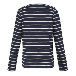 Regatta - "Federica II" T-Shirt für Damen Langärmlig (Marineblau/Helles Vanillegelb)
