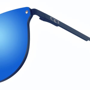 Unisex Neue Geri Oval geformte Nylon Sonnenbrille