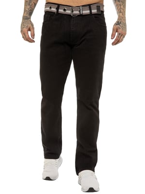 Enzo | Herren-Denimjeans mit geradem Bein