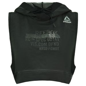 Reebok Combat Glory ärmelloses Training mit schwarzen Damen Hoody Bk3879