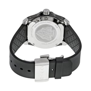 Gucci YA136303 Tauchen schwarzes Zifferblatt Silikonband Herrenuhr