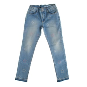 Bedruckte Super-Skinny-Jeans 754757 Mädchen