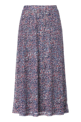 Rock mit Montreal-Print Multi
