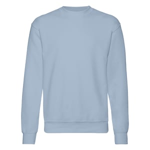 Fruit Of The Loom Herren Set-In Belcoro® Yarn Sweatshirt (Mineral Blau)