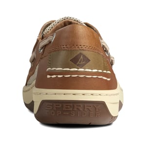 Sperry Billfish 3-Eye Leder Herren Dunkel Tan Boot Schuhe