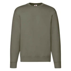 Fruit of the Loom - "Premium" Sweatshirt Überschnittene Schulter für Herren (Klassisch Olivgrün)