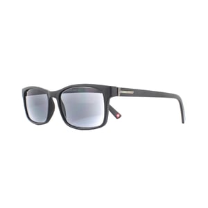 Montana Rectangle Unisex Schwarz Grau Readers +3.00 Sonnenbrille