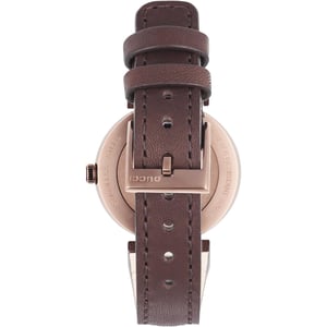 Gucci YA133504 Interlocking braunes Zifferblatt Damenuhr