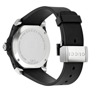 Gucci YA136318 Tauchen Tiger Motiv schwarzes Zifferblatt Herrenuhr