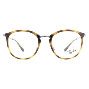 Ray-Ban Brillenrahmen RX7140 2012 Schildpatt und Gunmetal Männer Frauen