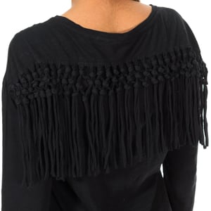Colorado Fransen-Spitzen-T-Shirt G60002ON Langarmpullover für Damen