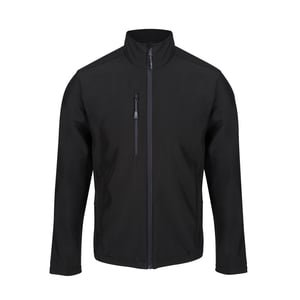 Regatta Herren Honesty Made Recycled Softshell Jacke (Schwarz)