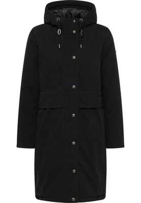 Dreimaster Wintermantel Damen schwarz