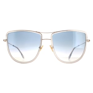 Tom Ford Aviator Damen glänzend Rose Gold Rauch Gradient Tina FT0759
