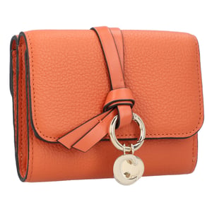 Chloé Kleine Alphabet Tri-Fold Geldbörse Orange