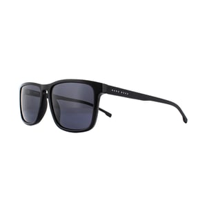 Hugo Boss Sonnenbrille 0921/S 807 IR Schwarz Grau Blau