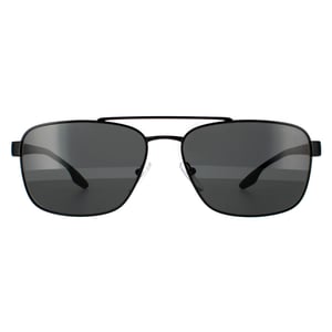 Prada Sport Rechteckige Herren Sonnenbrille Schwarz Grau