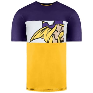Fanatiker NFL Minnesota Vikings Herren lila/gelbe T-Shirt