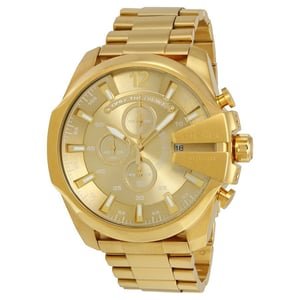 Diesel Mega Chief Herren Gold Uhr DZ4360