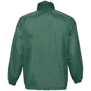 SOLS Unisex Surf Windbreaker / Jacke, besonders leicht (Tannengrün)